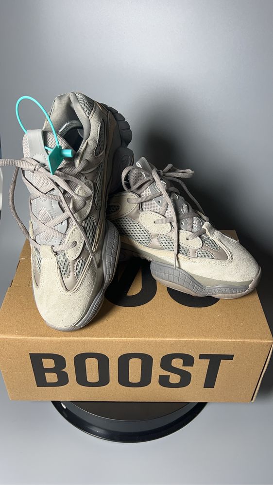 Чоловічі кросівки Adidas Yeezy Boost 500 Ash Grey