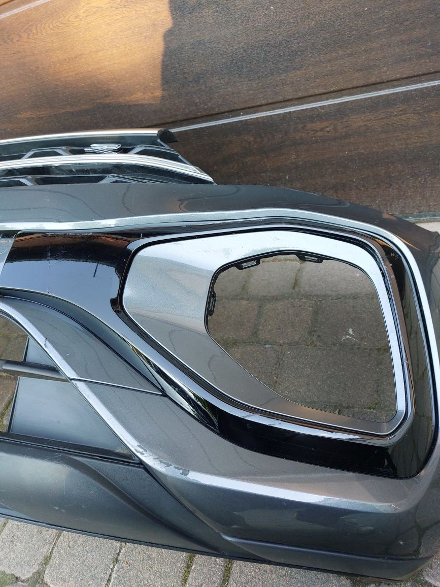 Zderzak VW T-ROC R-line lift przód oryginał z grilem i ledy