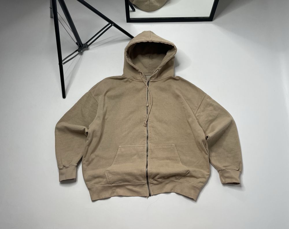 Базовий оверсайзовий зіп худі baggy oversized zip hoodie зип худи