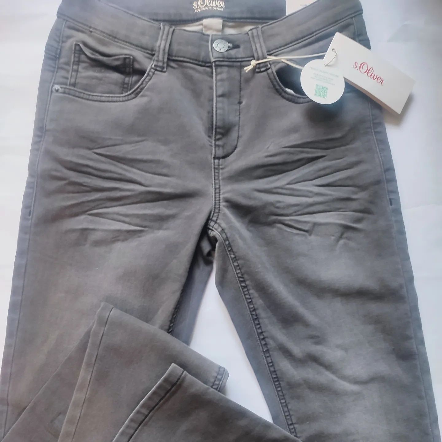 Стильні джинси графітові