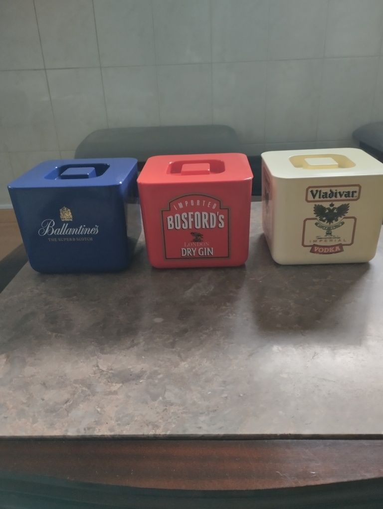Baldes de gelo para colecionadores
