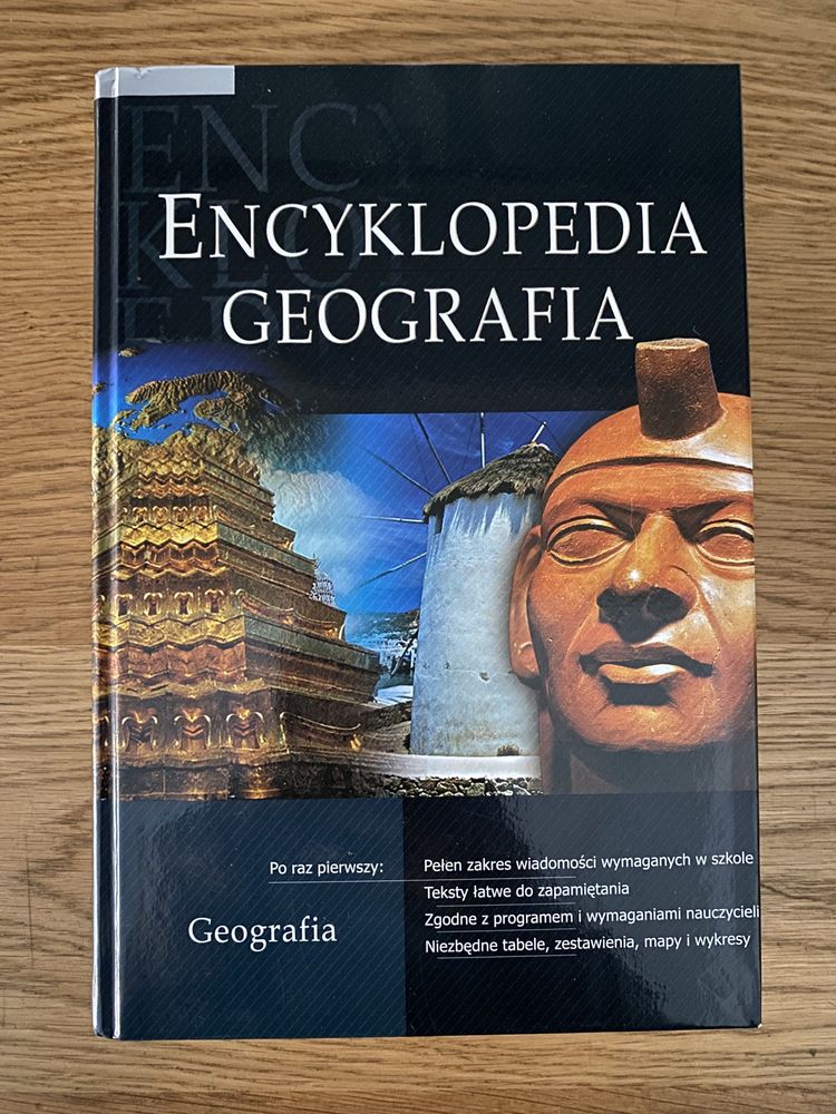 Encyklopedia Geografia, wydawnictwo Greg w twardej oprawie.