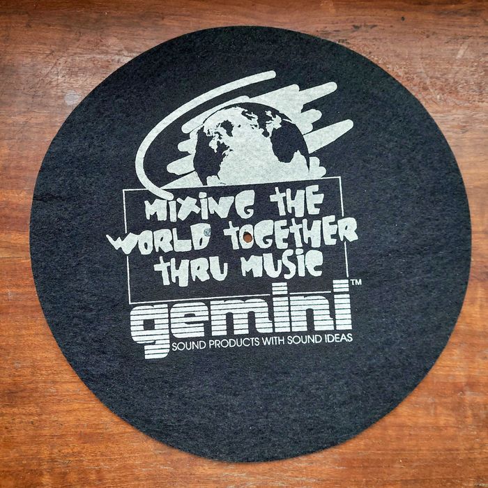 Slipmat tapete para gira discos Gemini