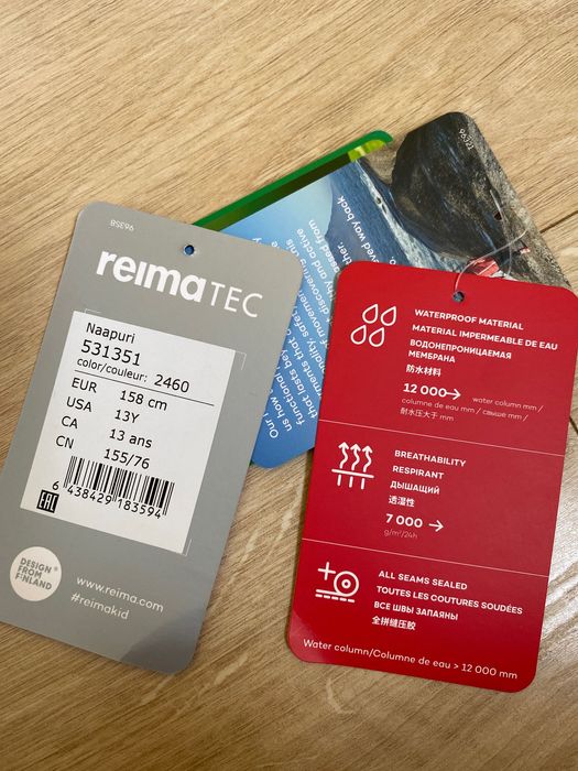 Куртка-парка Reima tec р.158