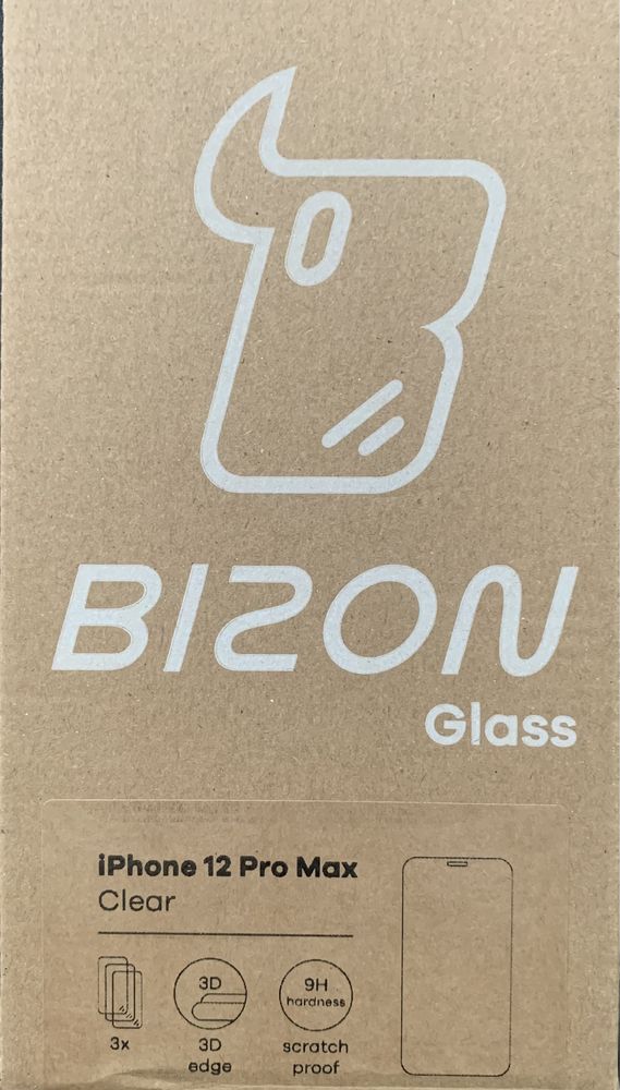 Szkło hartowane BIZON Glass iPhone 12 Pro Max