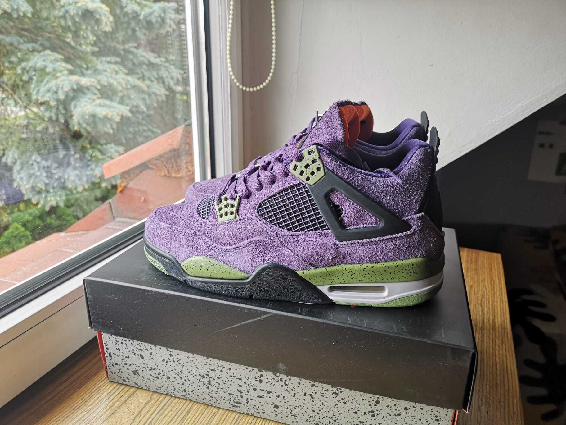 Nike Air Jordan 4 | Canyon Purple | rozmiar EU40 | Nowość