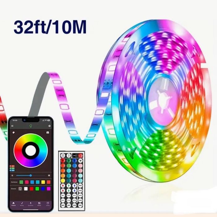 Світлодіодна стрічка 10 метрів