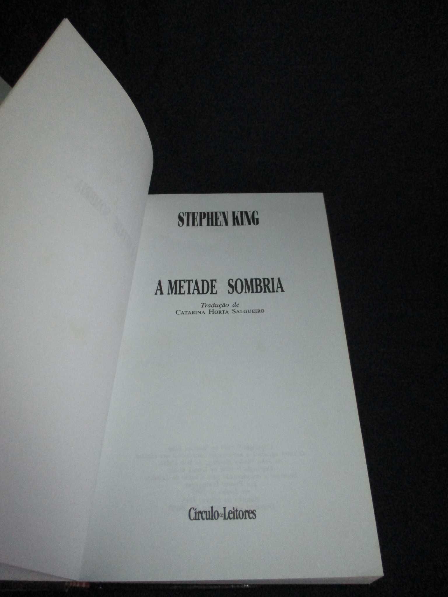 Livro A Metade Sombria Stephen King