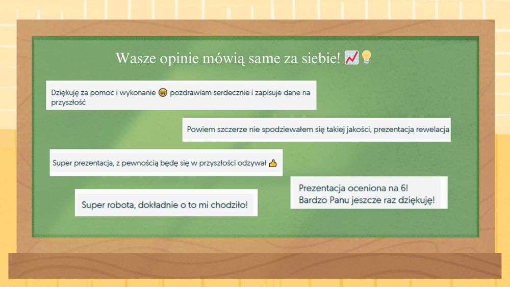 Prezentacje dla Uczniów i Studentów – TANIO, SZYBKO, SKUTECZNIE!