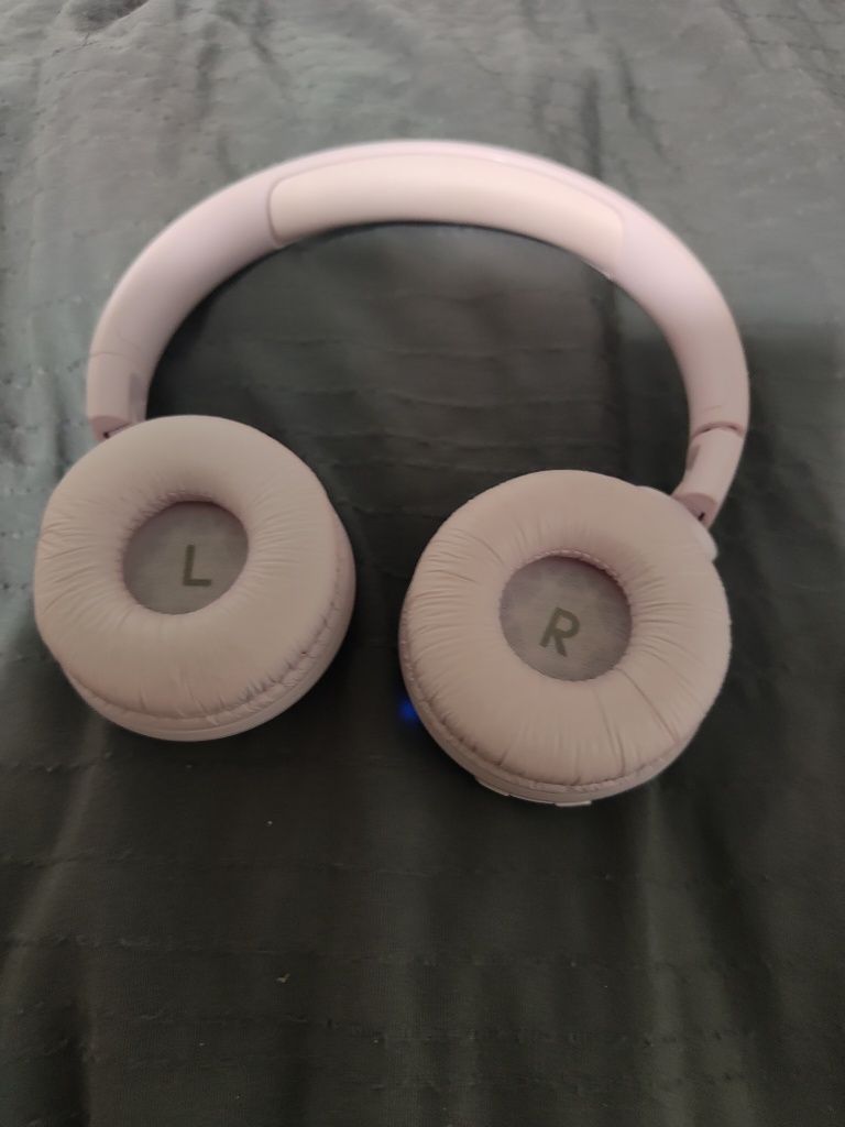 Słuchawki bezprzewodowe JBL Tune 570bt nauszne różowe bluetooth