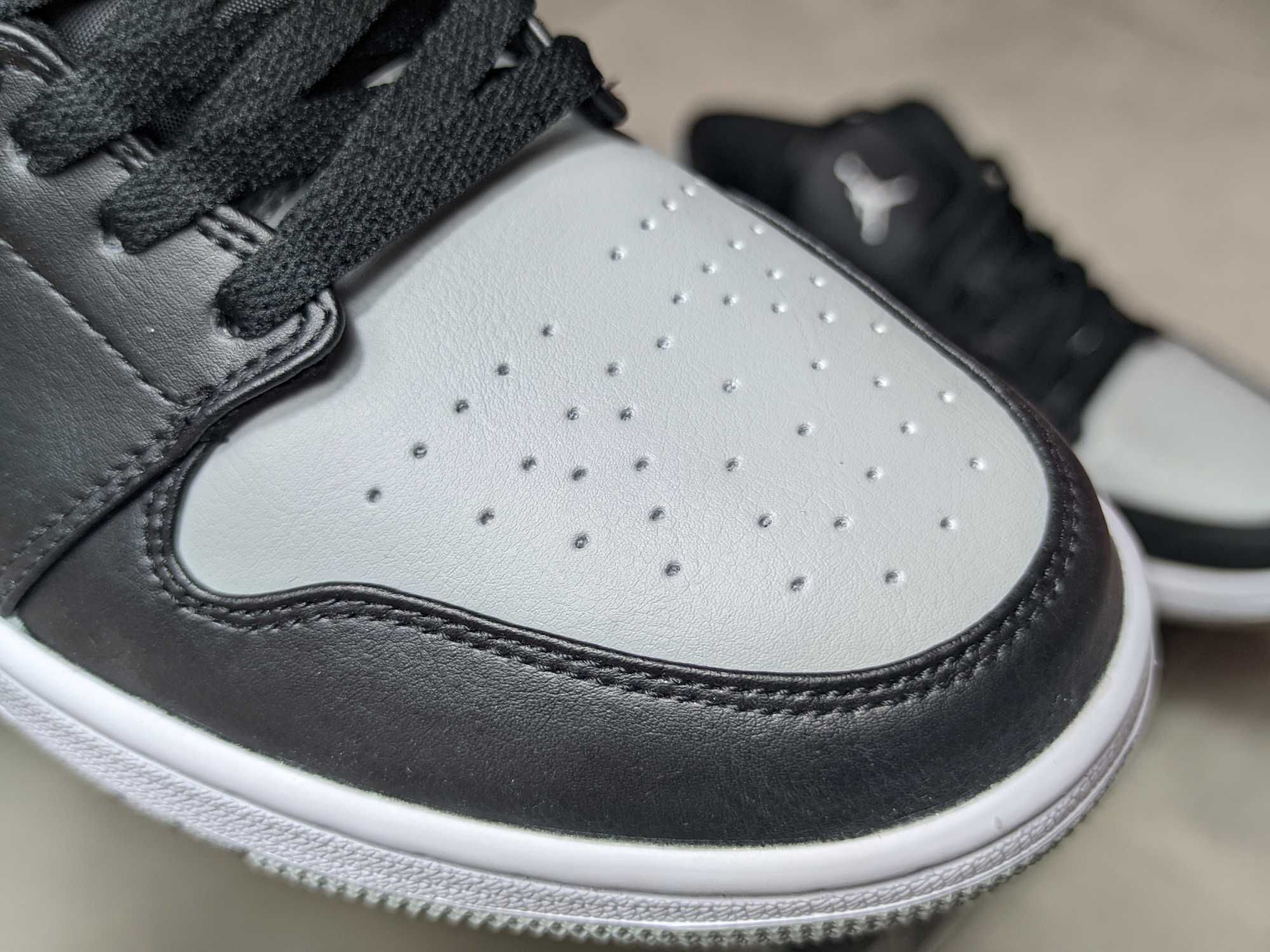 Jordan 1 Low Shadow Toe  553558-052 (42, 43, 44, 44.5)
