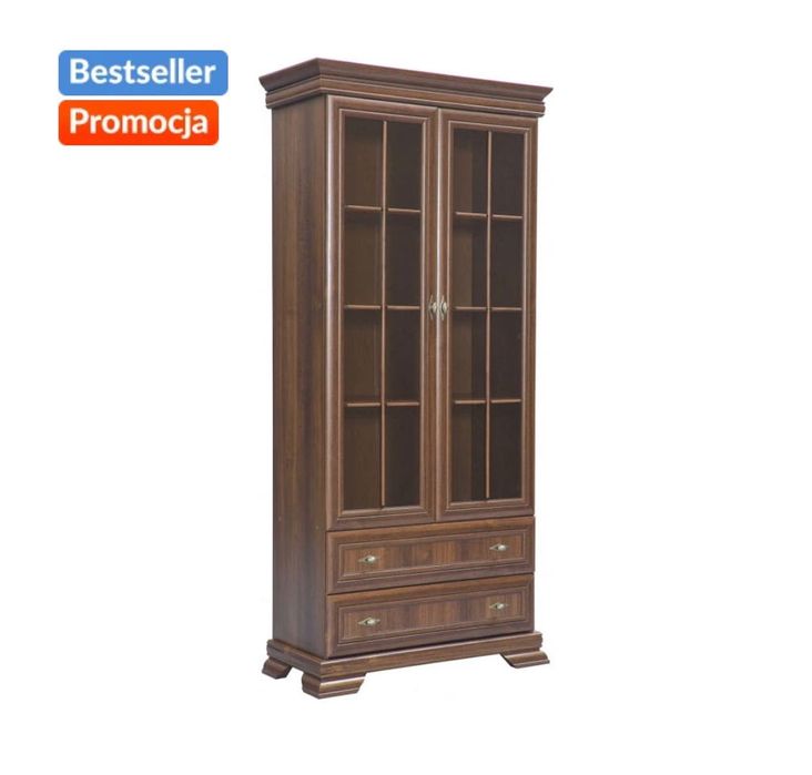 Sprzedam witrynę i komodę z solidnego drewna