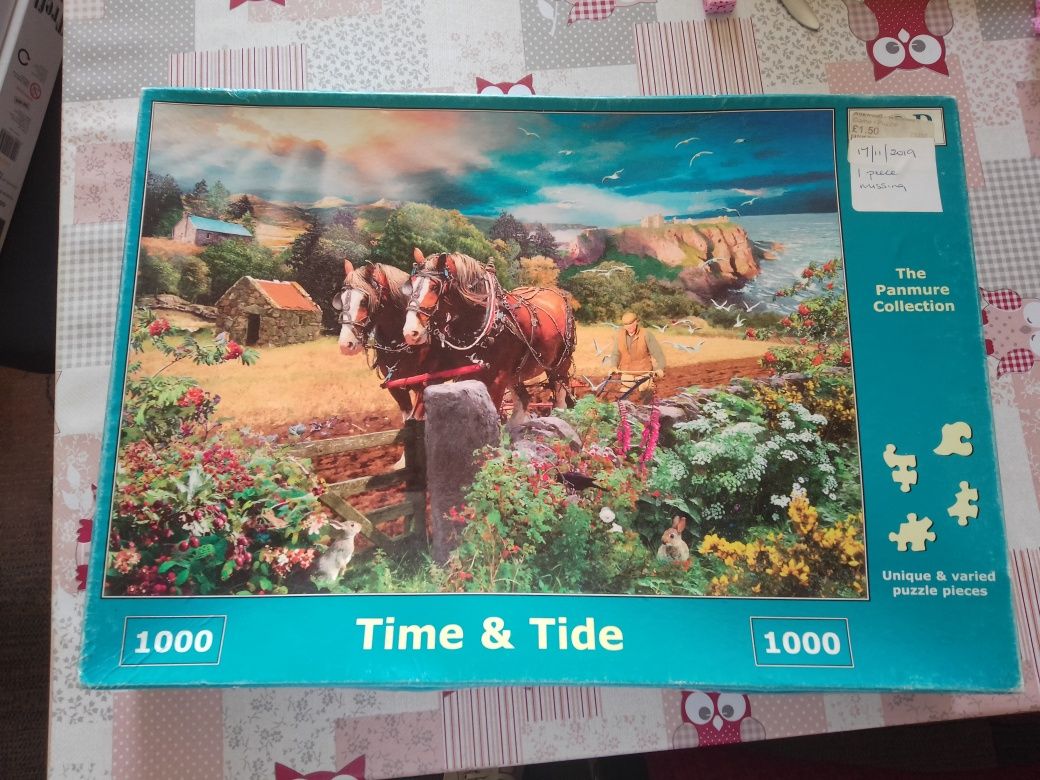 Puzzle 1000 1 szt brak