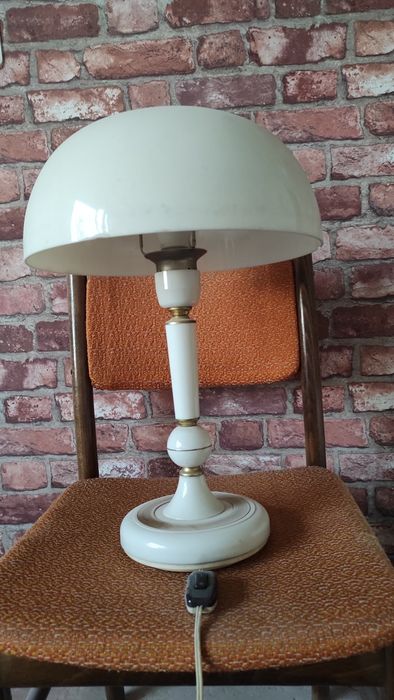 Lampa stołowa retro ceramiczna