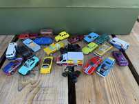 Zestaw modeli (23) hotwheels matchbox siku set duża kolekcja