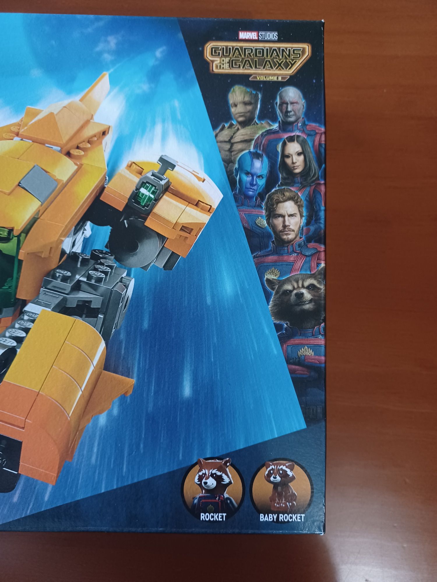 Lego Guardiões da Galáxia Volume II "Baby Rockt's Ship" 76254