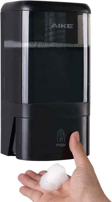 Dozownik Mydła W Pianie 1200 ml Montowany Na Ścianie Duża Pojemność