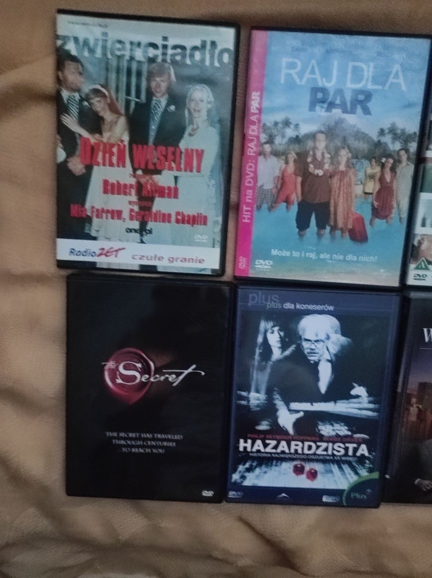 Filmy na DVD zestaw