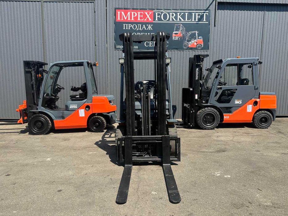 Навантажувач газ-бензиновий TOYOTA 2.5т, 2018рік, погрузчик Тойота