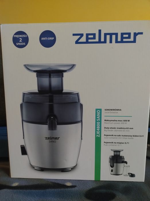 Sokowirówka Zelmer Sano