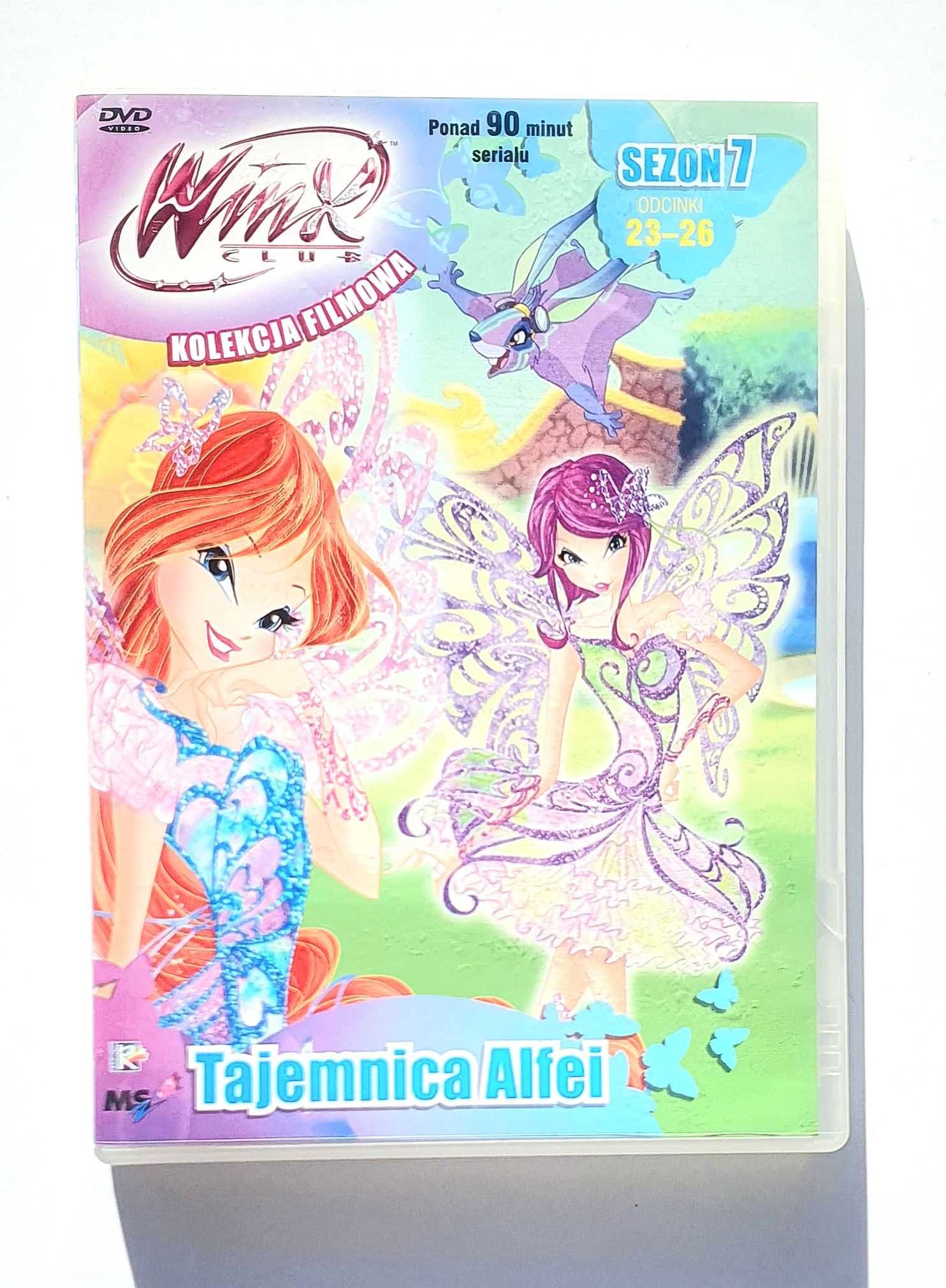 WINX Club: Tajemnica Alfei, sezon 7, płyta DVD
