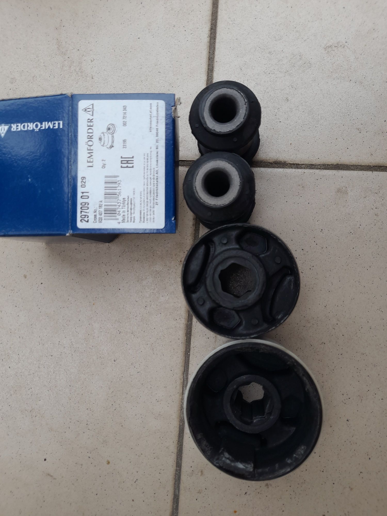 Сайлентблоки Skoda rumster,  Fabia, octavia