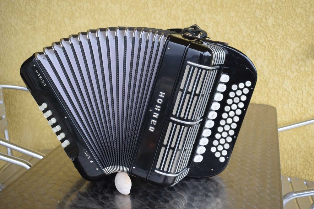 Concertina Hohner Morino Club 5 Voz. Sol Do Fa