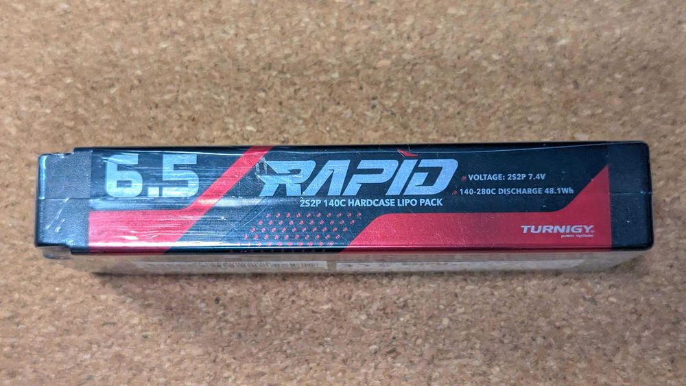 Turnigy Rapid 2S2P 6500mAh 7.4V 140C Li-pol Батарея Високострумова