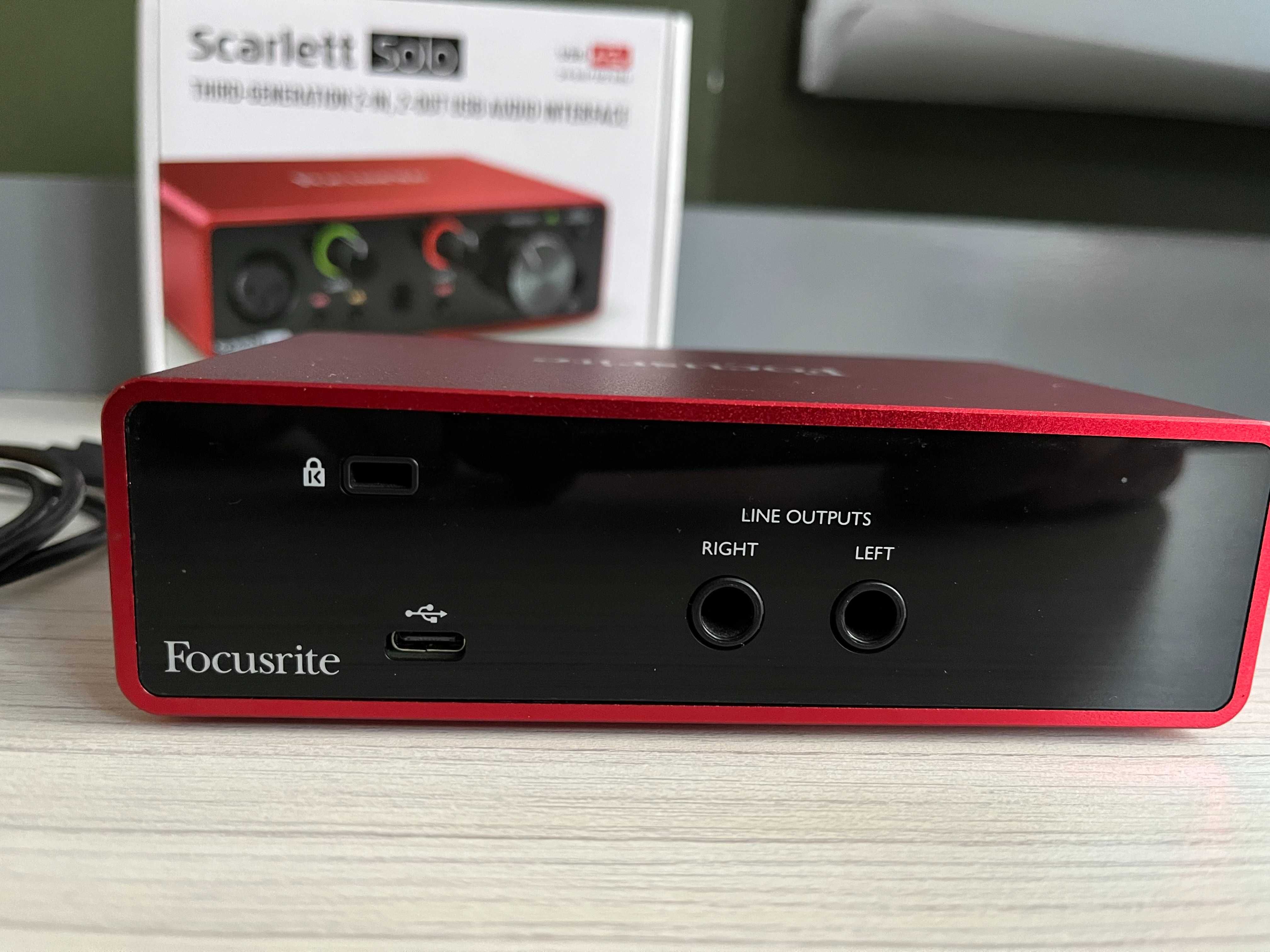 Focusrite scarllet solo 3rd generation
