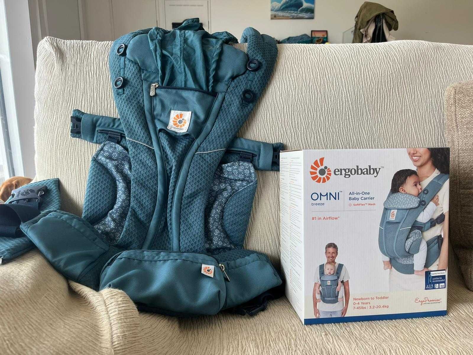 Portabebes Ergobaby omni breeze