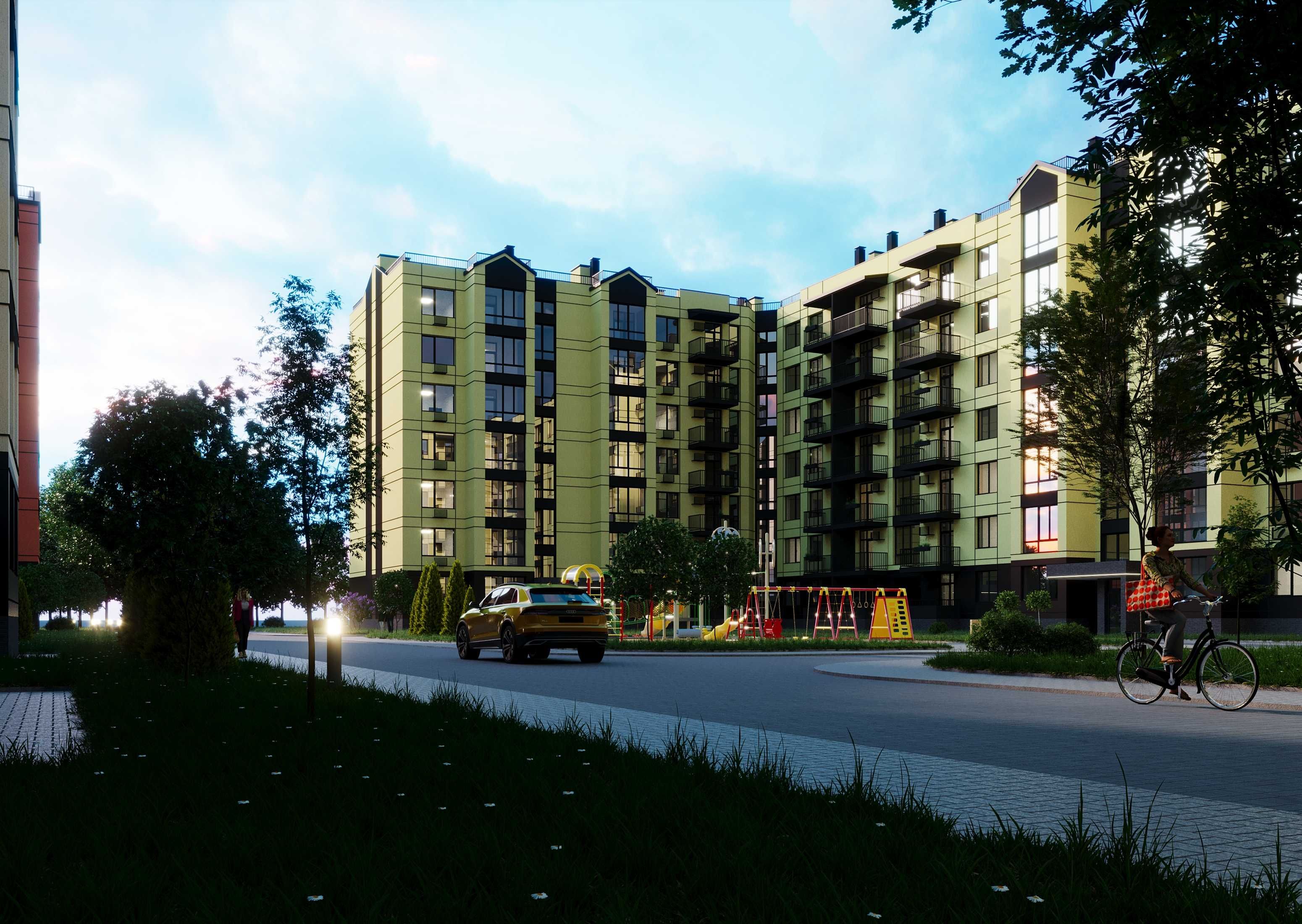 1к квартира 48,13 м² однокімнатна Софіївська Борщагівка КРЕДИТ