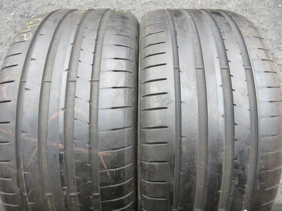 Уцінка 245/40 R18 97Y Dunlop SportMaxxRt2 Літо 2 штуки шини бу