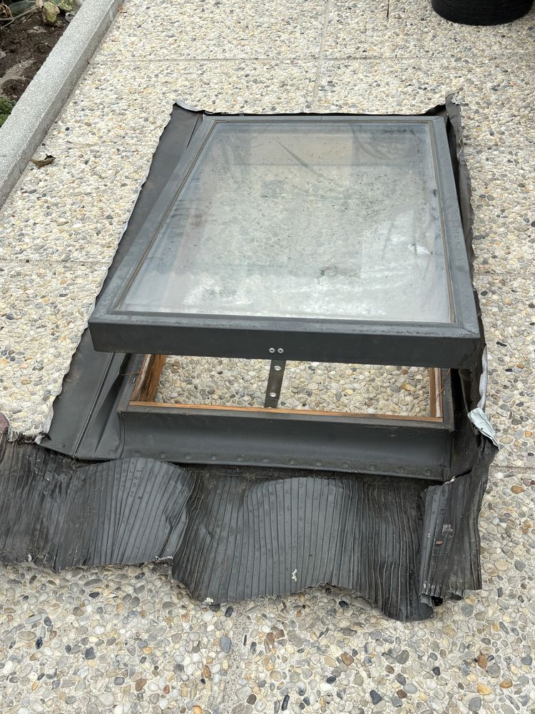 Claraboia  medida 75/46 vidro duplo
