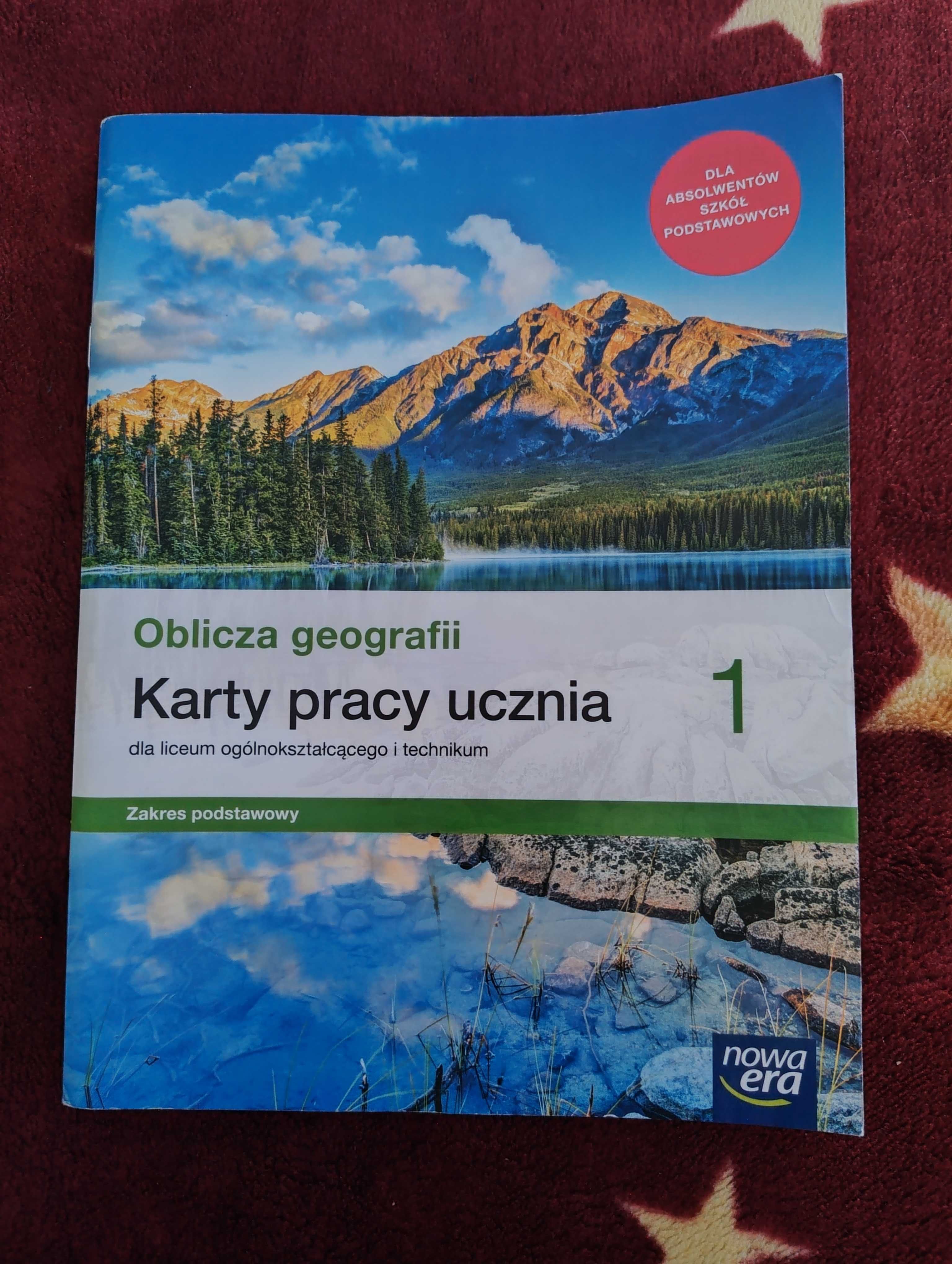 Oblicza geografii 1 Nowa Era zakres podstawowy podręcznik i ćwiczenia