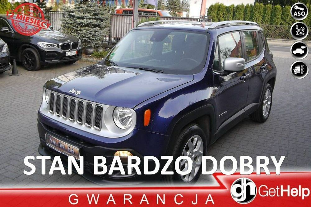 Jeep Renegade 100tyś km Stan Idealny 100%bezwypadkowy z Niemiec Gwarancja 12mcy