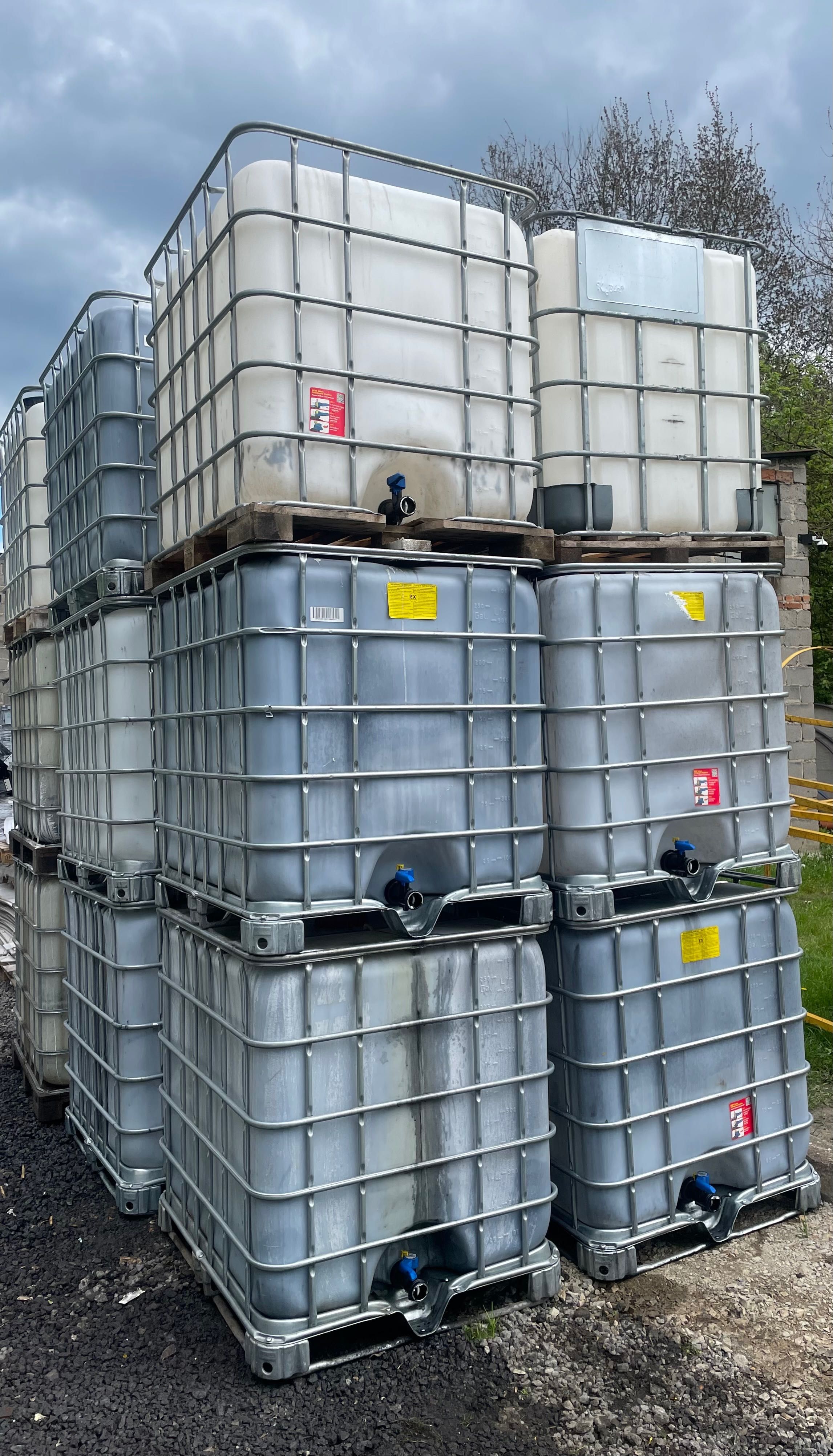 Mauzer, mauser, zbiornik 1000l, kontener IBC