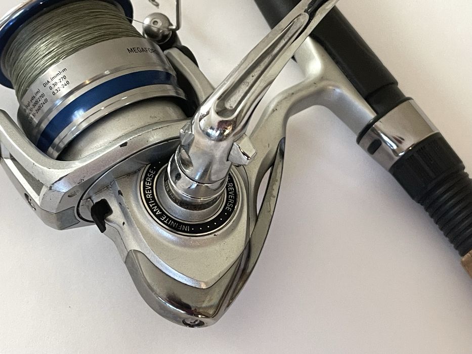 Wędka Mifine 210 cm 10-40 g z kołowrotkiem Daiwa