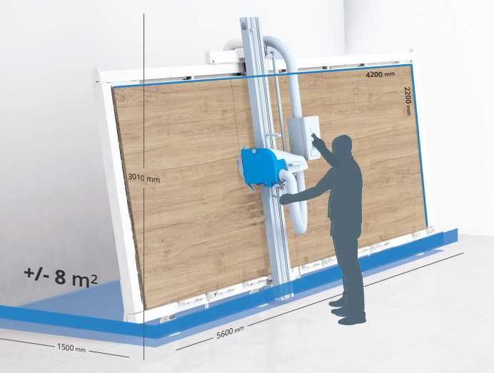 Piła panelowa panelówka wertykalna pionowa podcinak 4200x2200mm 6KM au