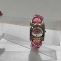 zegarek dla dziewczynki, różowy pasek , OPTIMA Komis Madej sc
