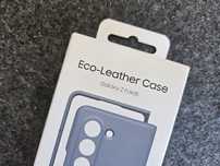 Samsung Galaxy Z Fold 5 ECO-LEATHER case azul