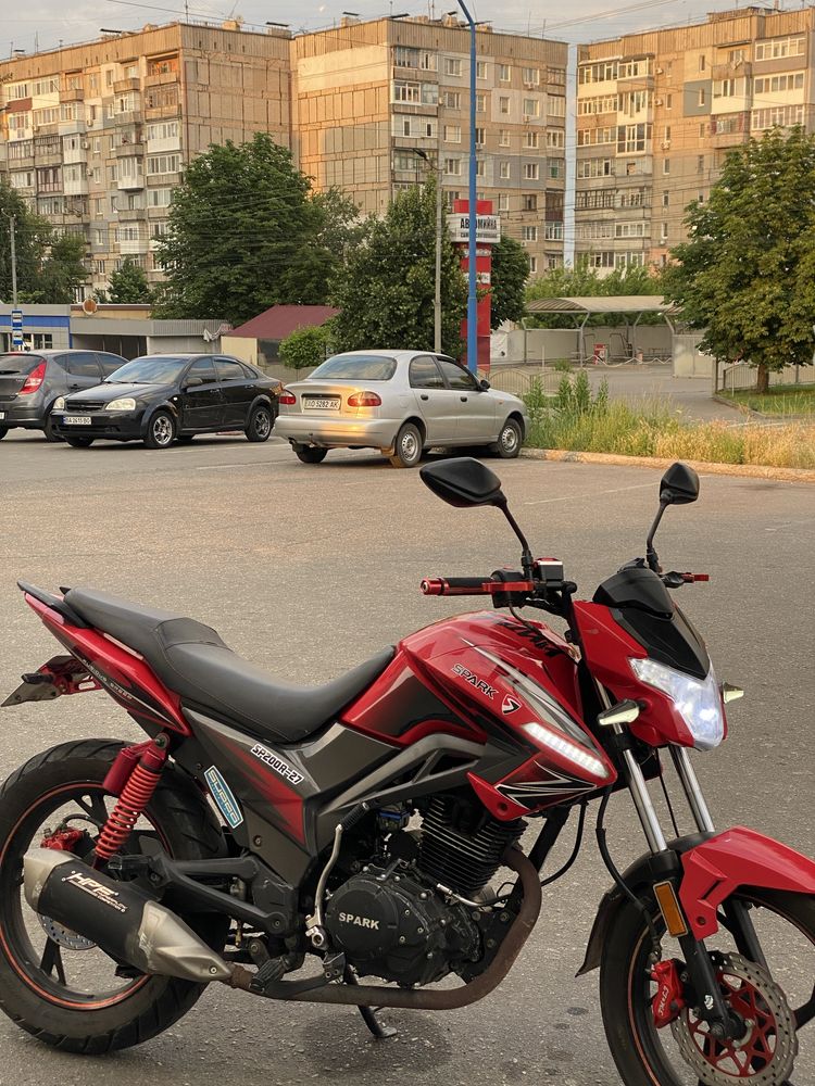 Мотоцикл spark sp200 r-27