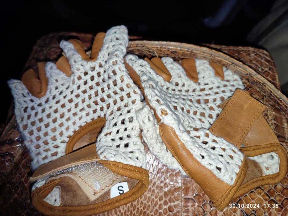 Авто перчатки шкіра