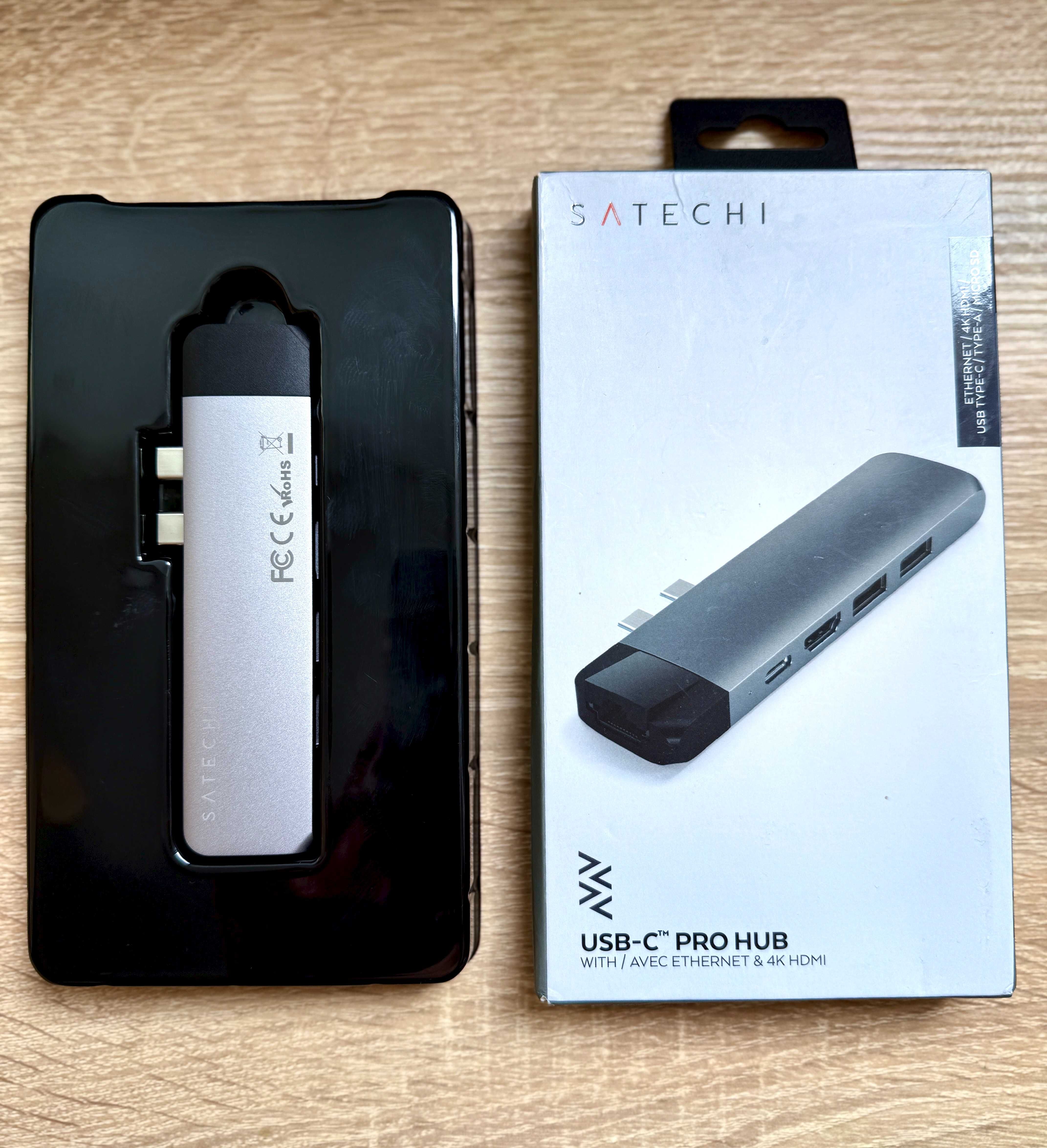 Адаптер хаб Satechi Aluminum Type-C Pro Hub
