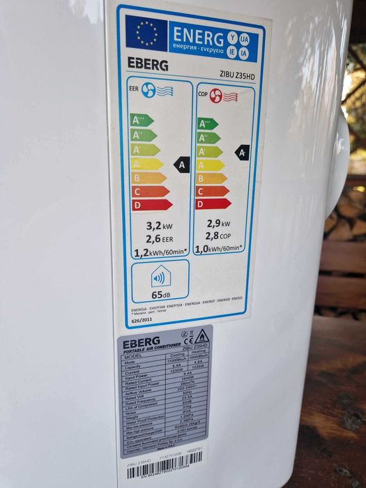 EBERG ZIBU z35hd - chłodzenie, orzewanie, osuszanie, wentylacja