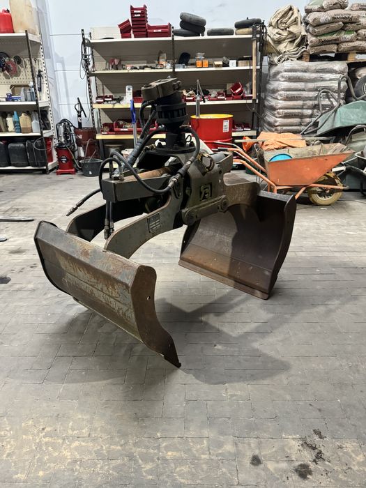 Chwytak hydrauliczny HDS z rotatorem na— Bakker BV — 9000 zł brutto