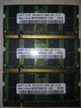 RAM DDR2 Samsung PC2-5300S 3x 1GB (zestaw)