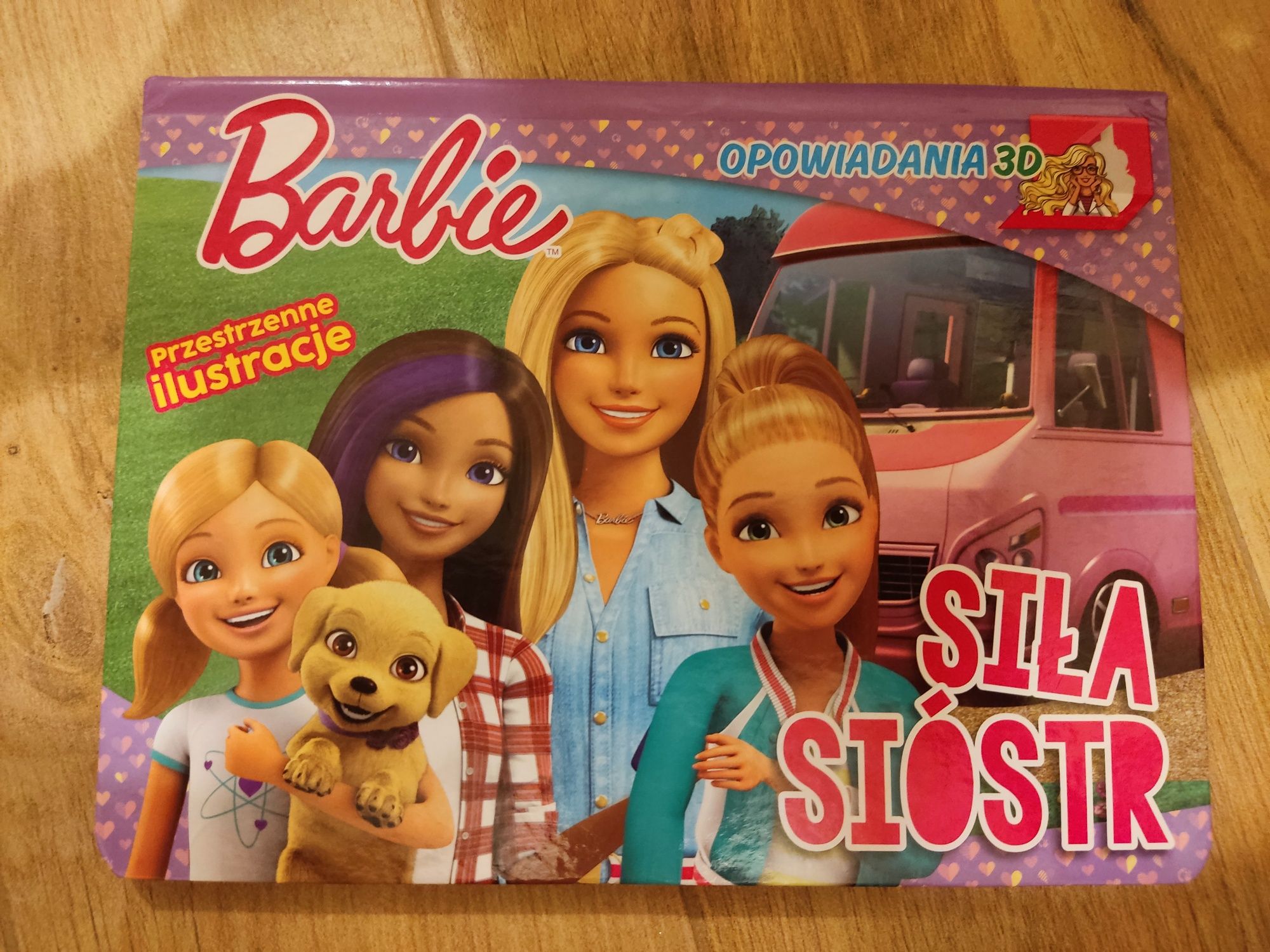 Barbie siła sióstr opowiadania książka 3d