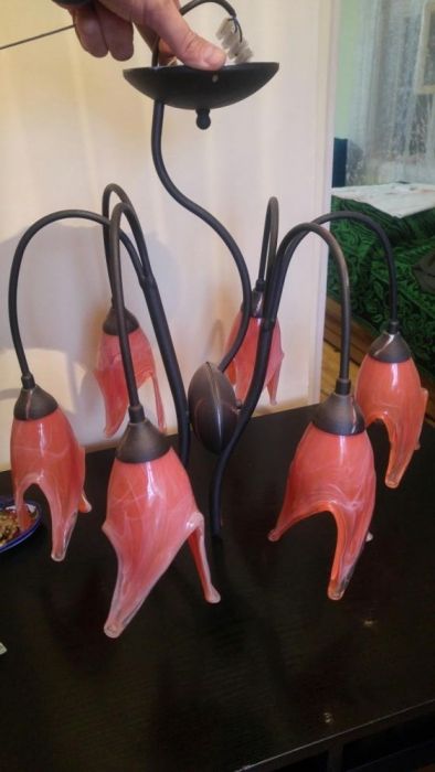 żyrandol piękny klasyk