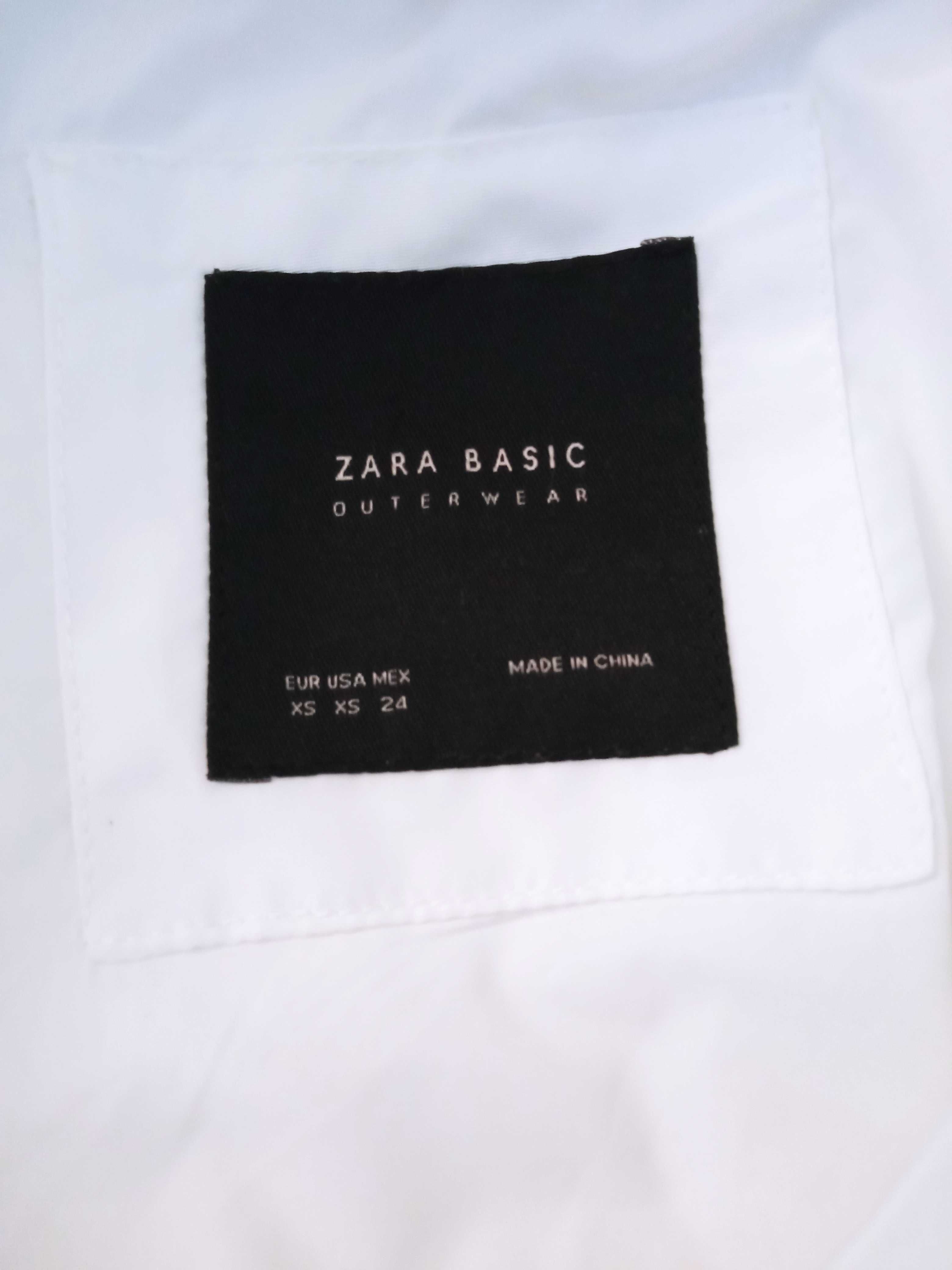 Blusão senhora branco XS Zara