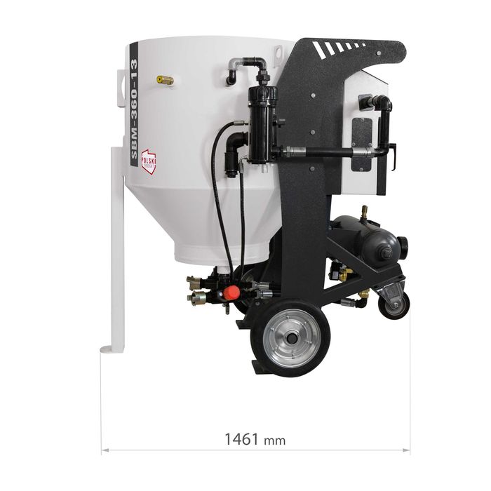 Polska piaskarka hydropiaskarka SBM-360-13 Dwóch Operatorów Land Reko